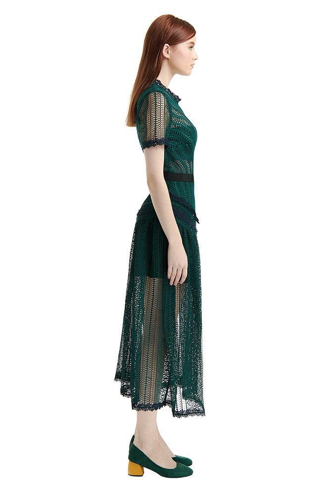 side view of the dress